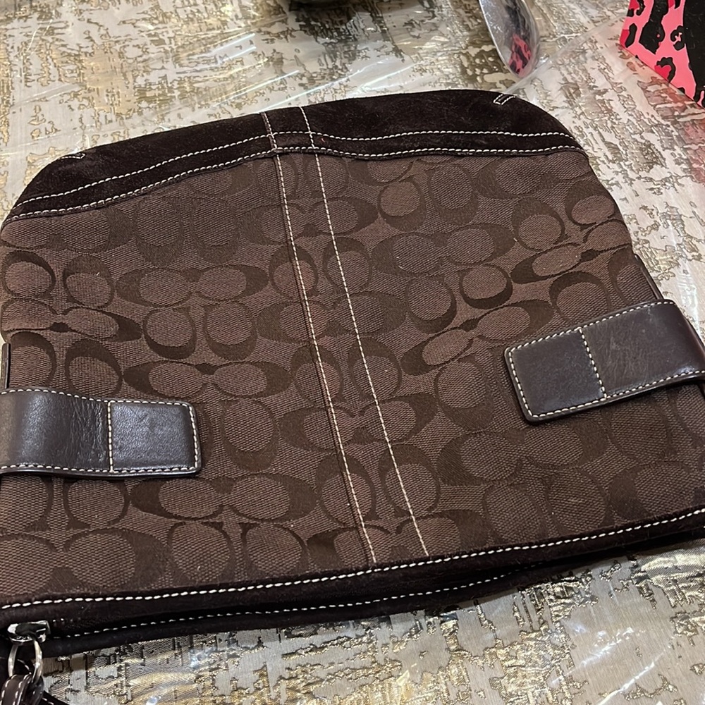 Coach crossbody and wallet bundle authentic W’s Brown - Picture 10 of 15